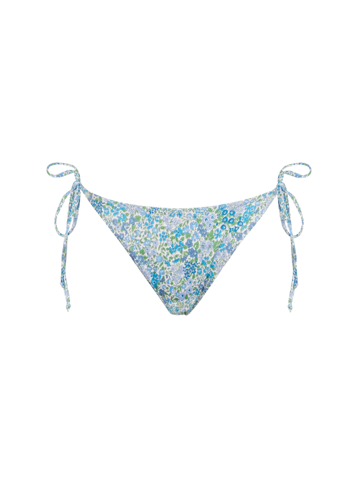Woman classic swim briefs Virgo with joanna Luise print | MADE WITH LIBERTY FABRIC - MC2 Saint Barth