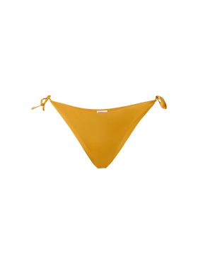 Woman ochre yellow classic swim briefs Virgo - MC2 Saint Barth