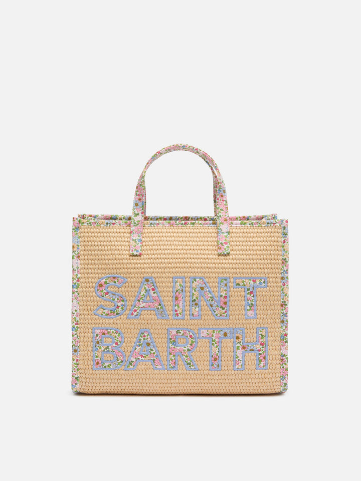 Beige Vivian Midi Straw handbag - MC2 Saint Barth