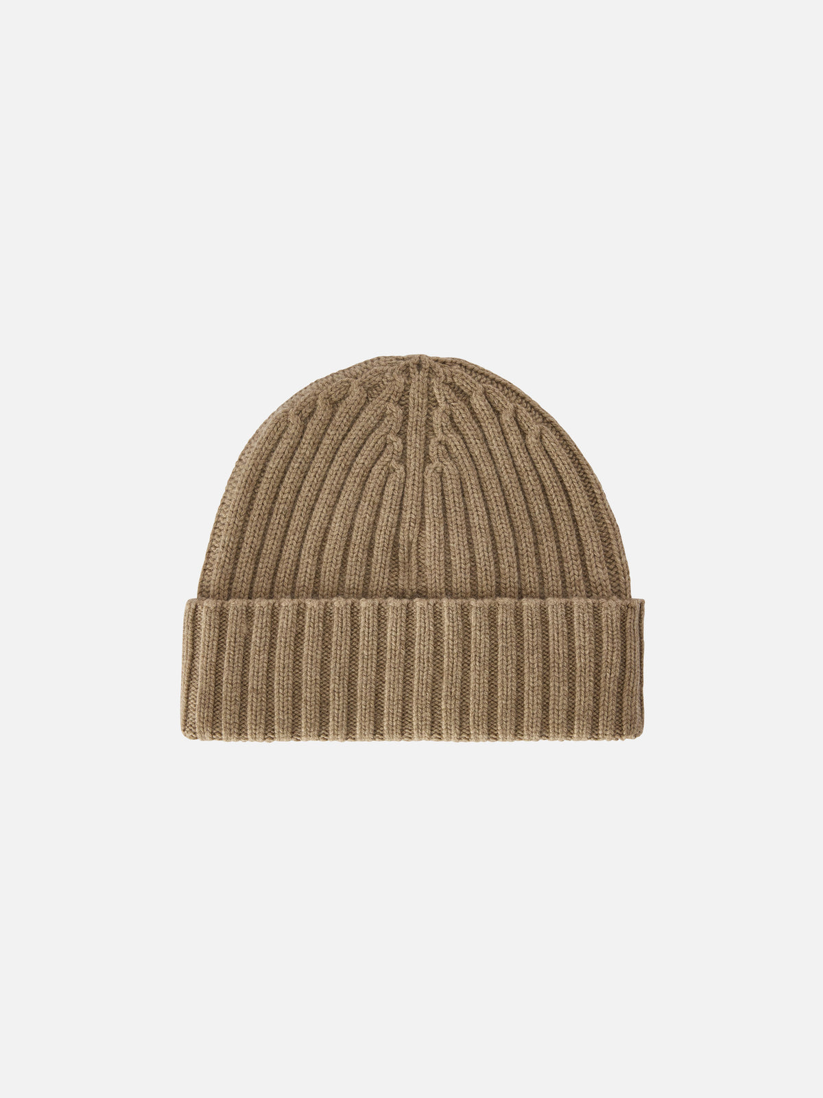 Gorro beanie Wengen beige con bordado St. Barth 