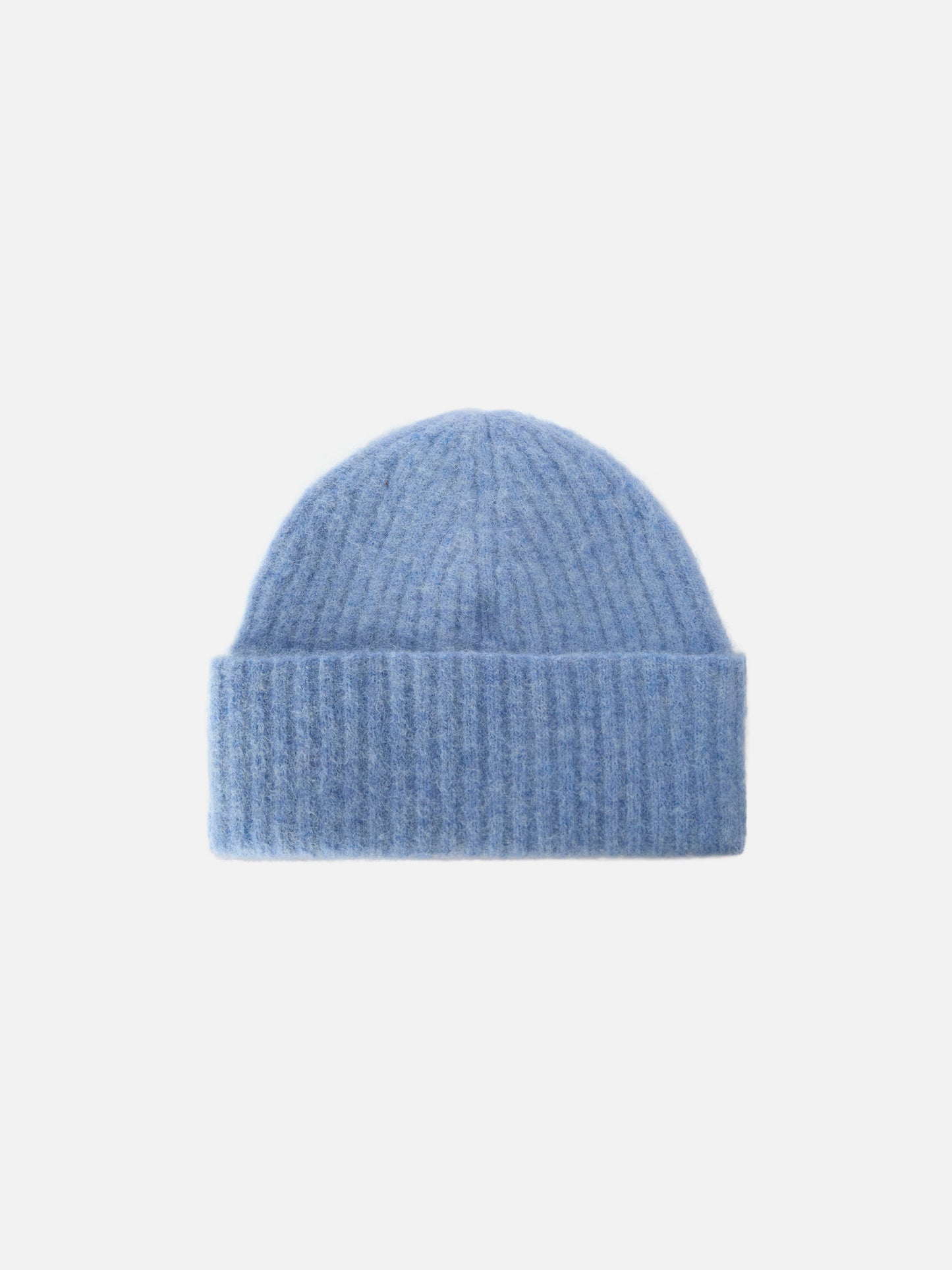 Cappello Wengen in alpaca stretch azzurro