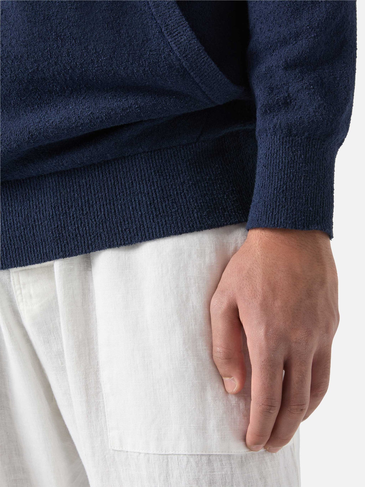 Blended cashmere hooded sweater Wood