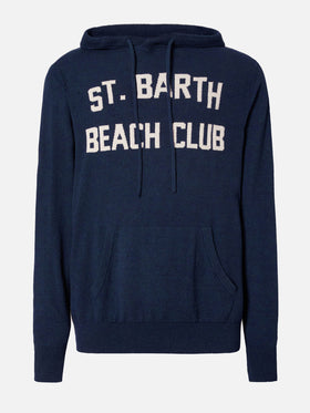 Kapuzenpullover aus Kaschmirmischung Wood