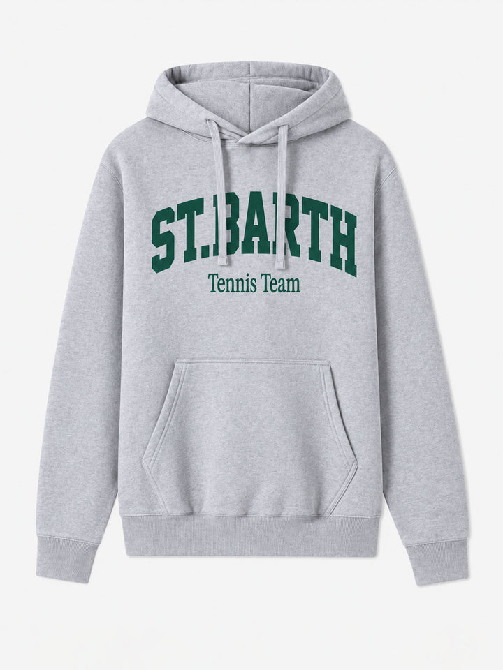 Sweat-shirt Tribeca avec imprimé St. Barth tennis team 