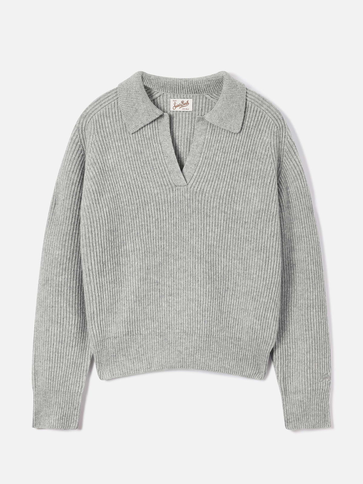 Polo in lana Yaoni grigio