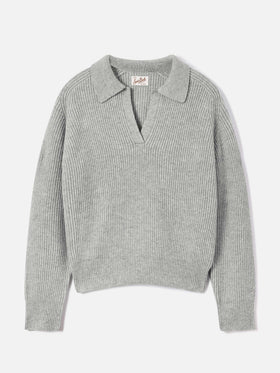 Polo in lana Yaoni grigio