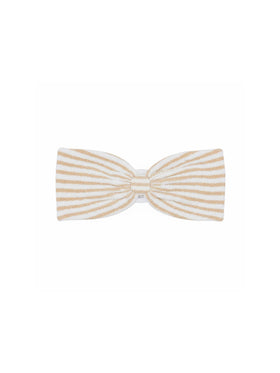 Yulia Crinkle-Bandeau-Top mit Streifendruck