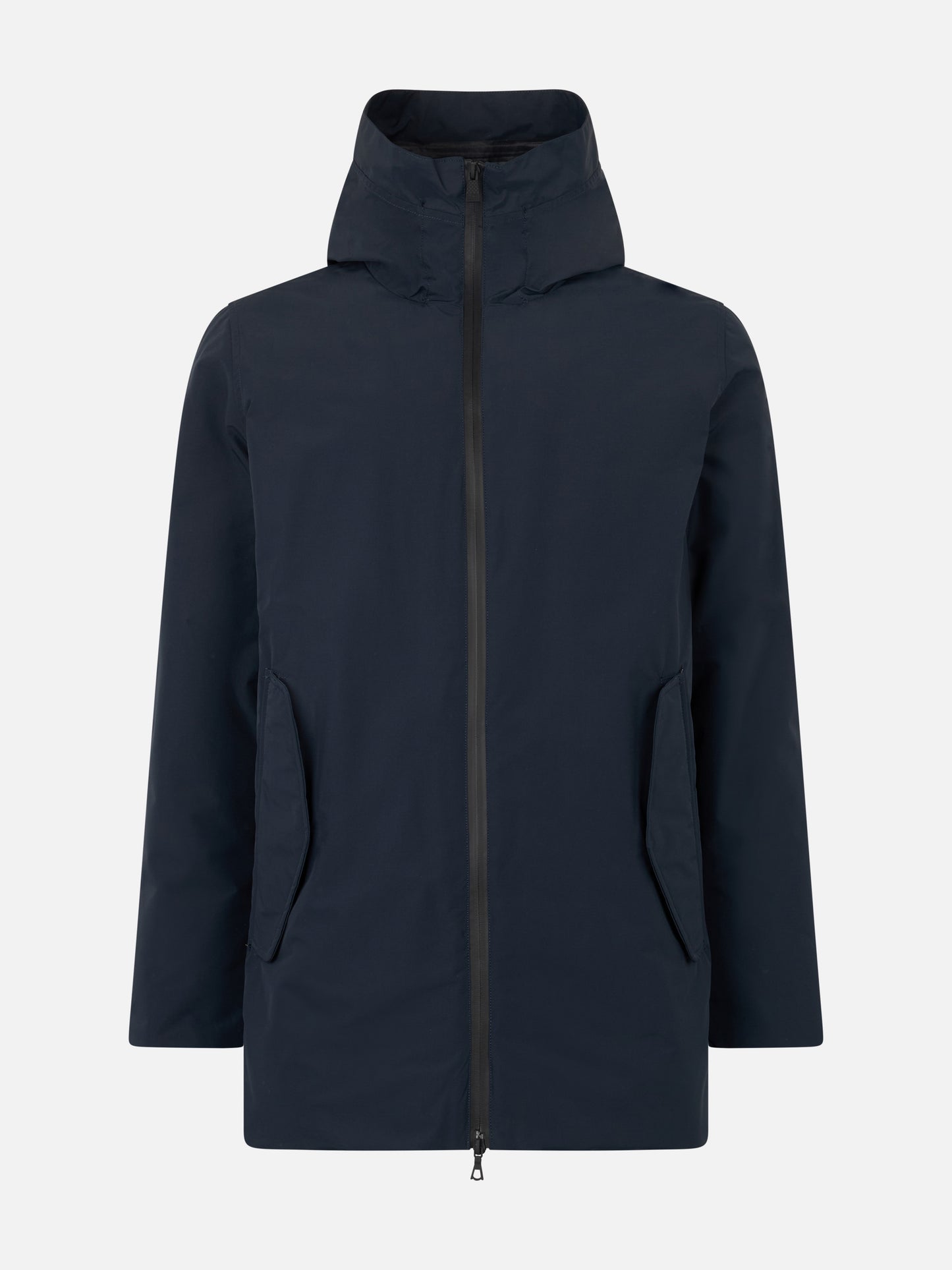 Man hooded blue Voyager parka jacket - MC2 Saint Barth