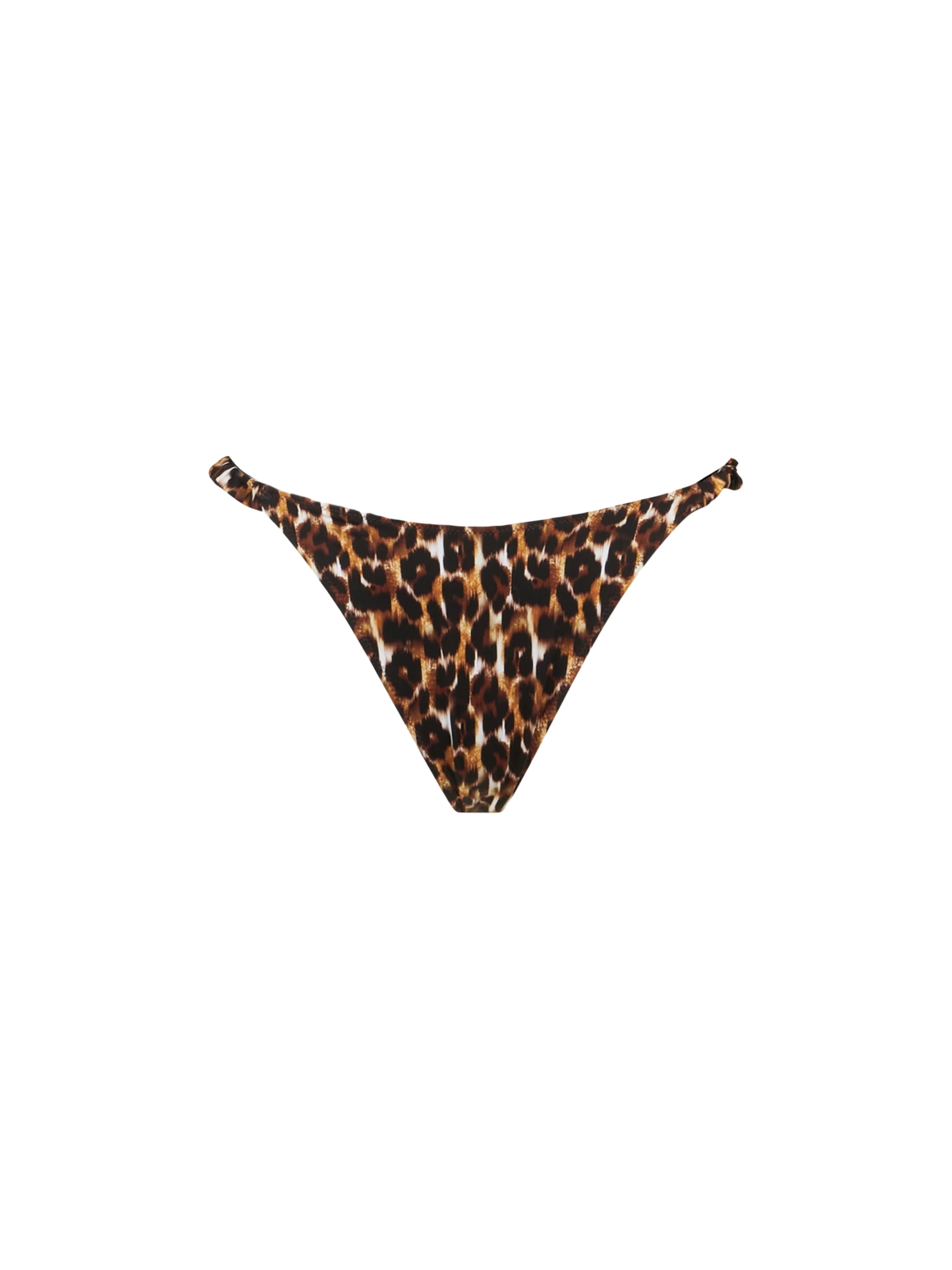 Woman cheeky swim briefs with ruffled side closure - MC2 Saint Barth