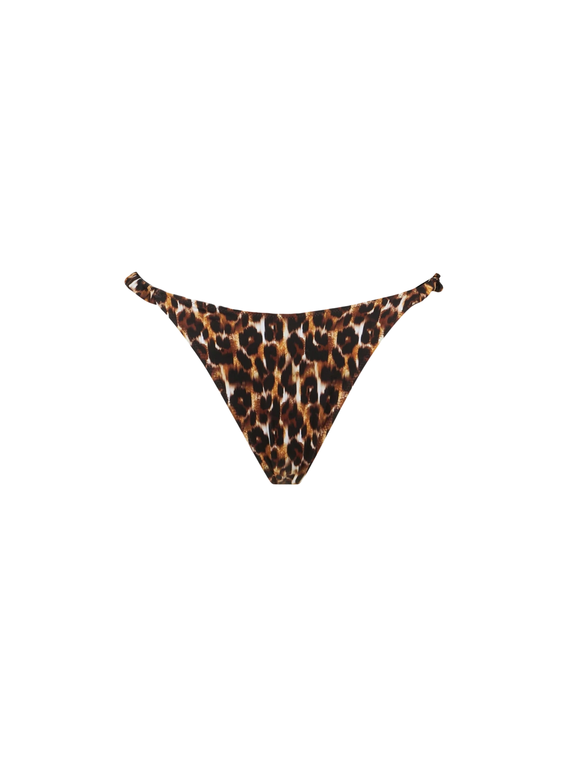 Woman cheeky swim briefs with ruffled side closure - MC2 Saint Barth