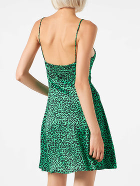 Leopard print short dress - MC2 Saint Barth