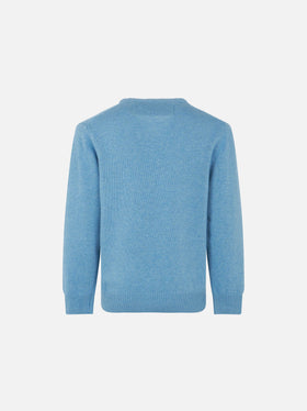 Après Ski boy's light blue sweater - MC2 Saint Barth