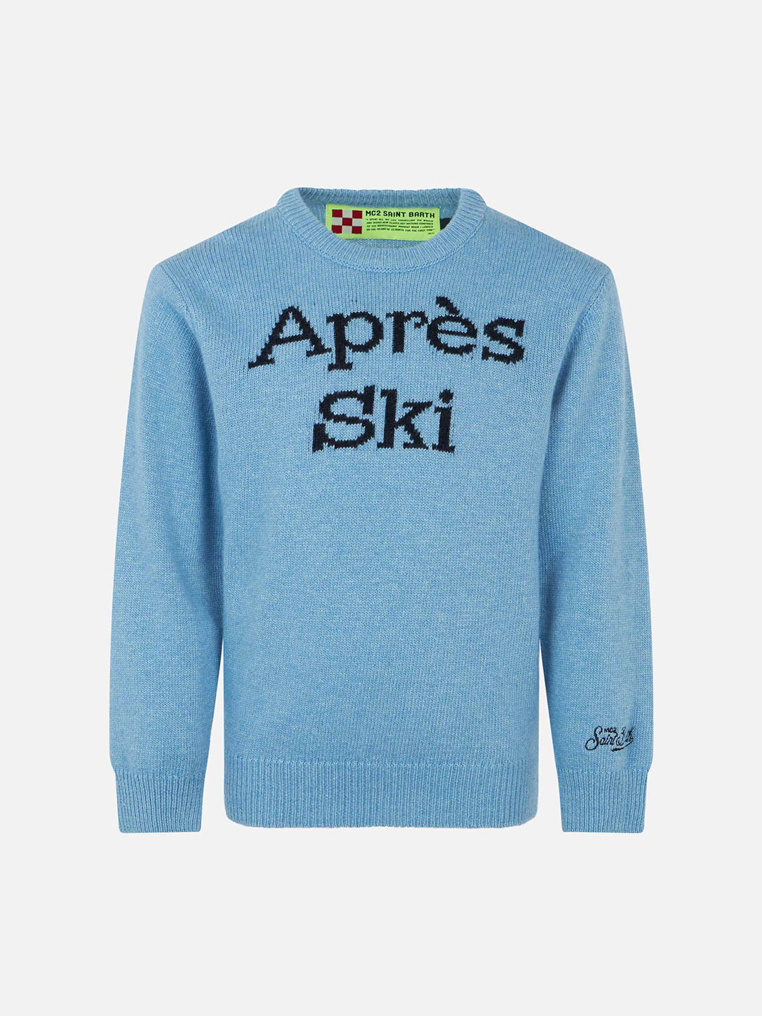 Après Ski boy's light blue sweater - MC2 Saint Barth