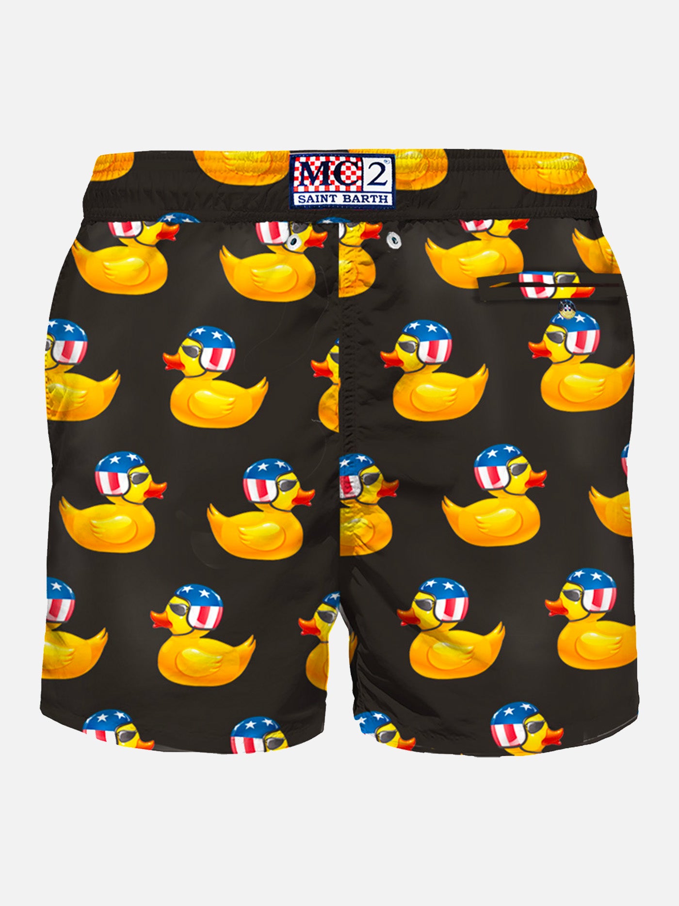 Light fabric man swim shorts bikers ducky - MC2 Saint Barth