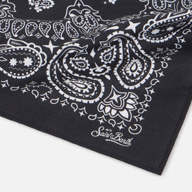 Foulard black bandanna - MC2 Saint Barth