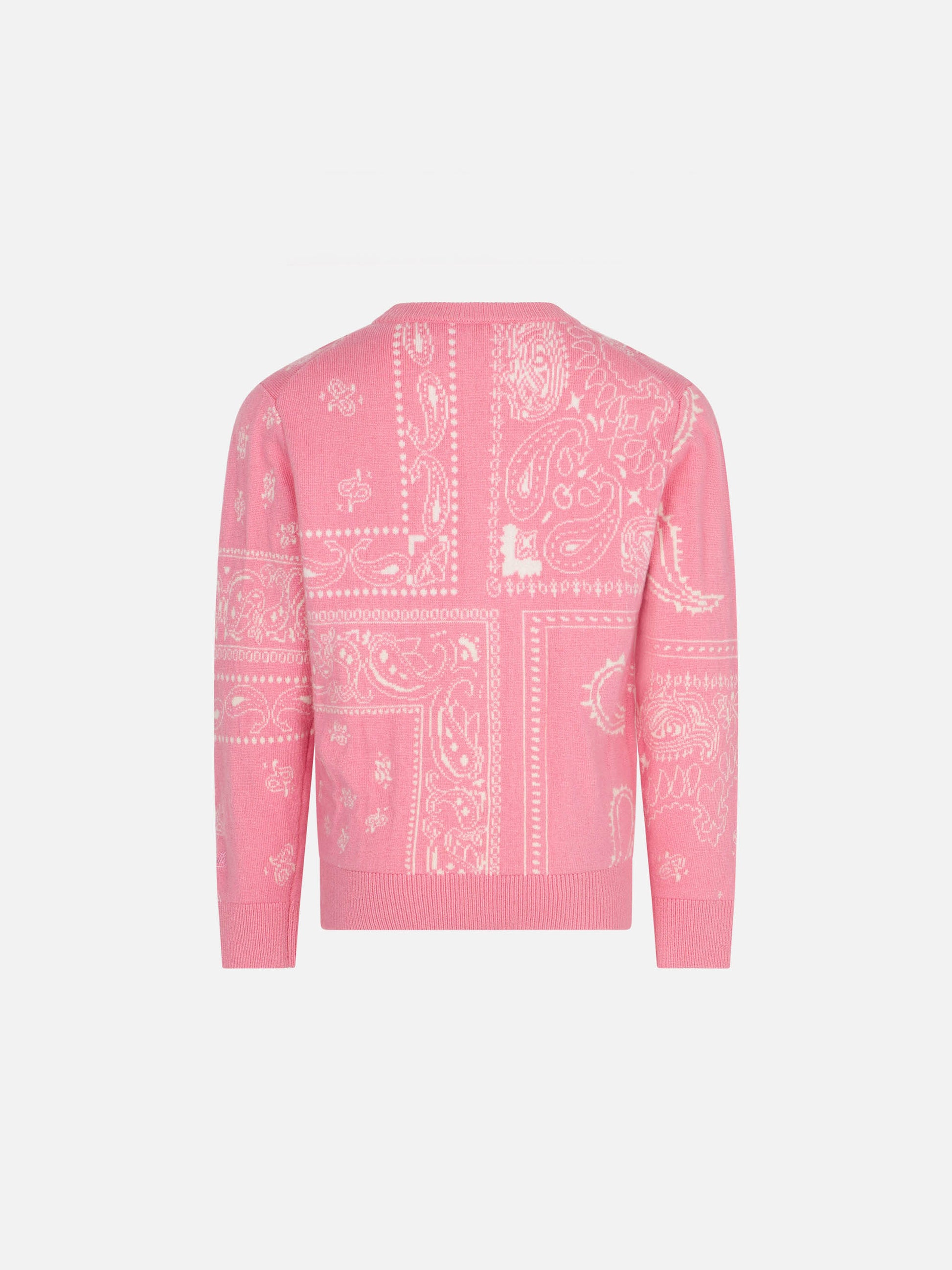 Bandanna print girl sweater with Saint Barth embroidery - MC2 Saint Barth