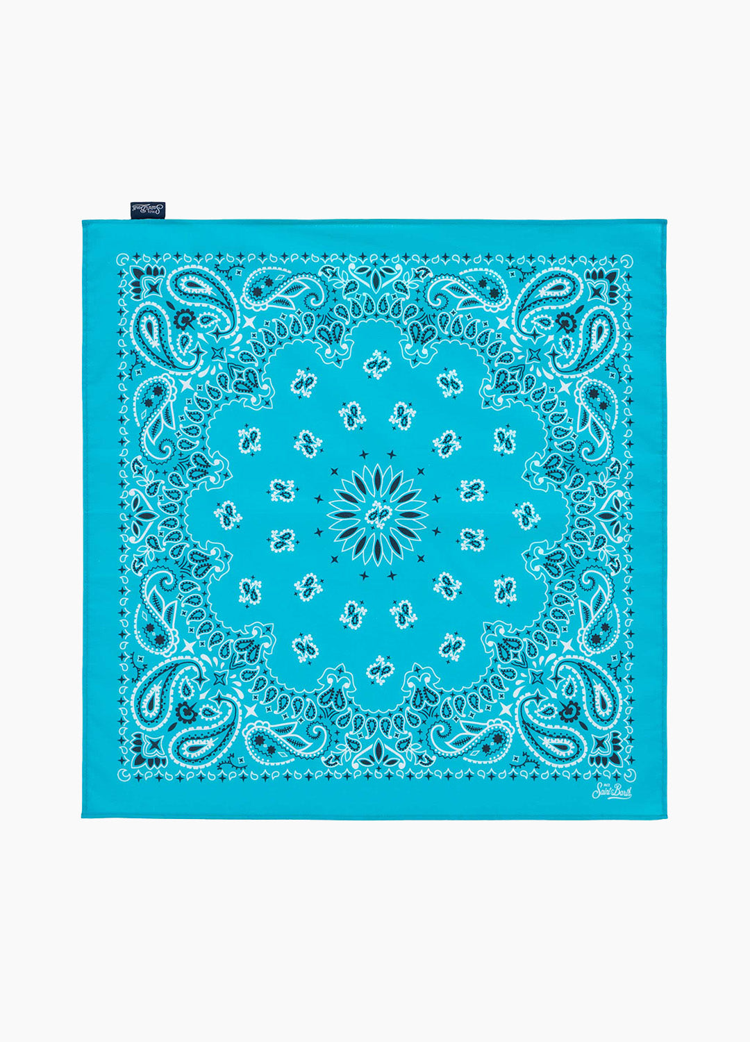 Foulard light blue bandanna - MC2 Saint Barth