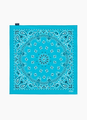 Foulard light blue bandanna - MC2 Saint Barth