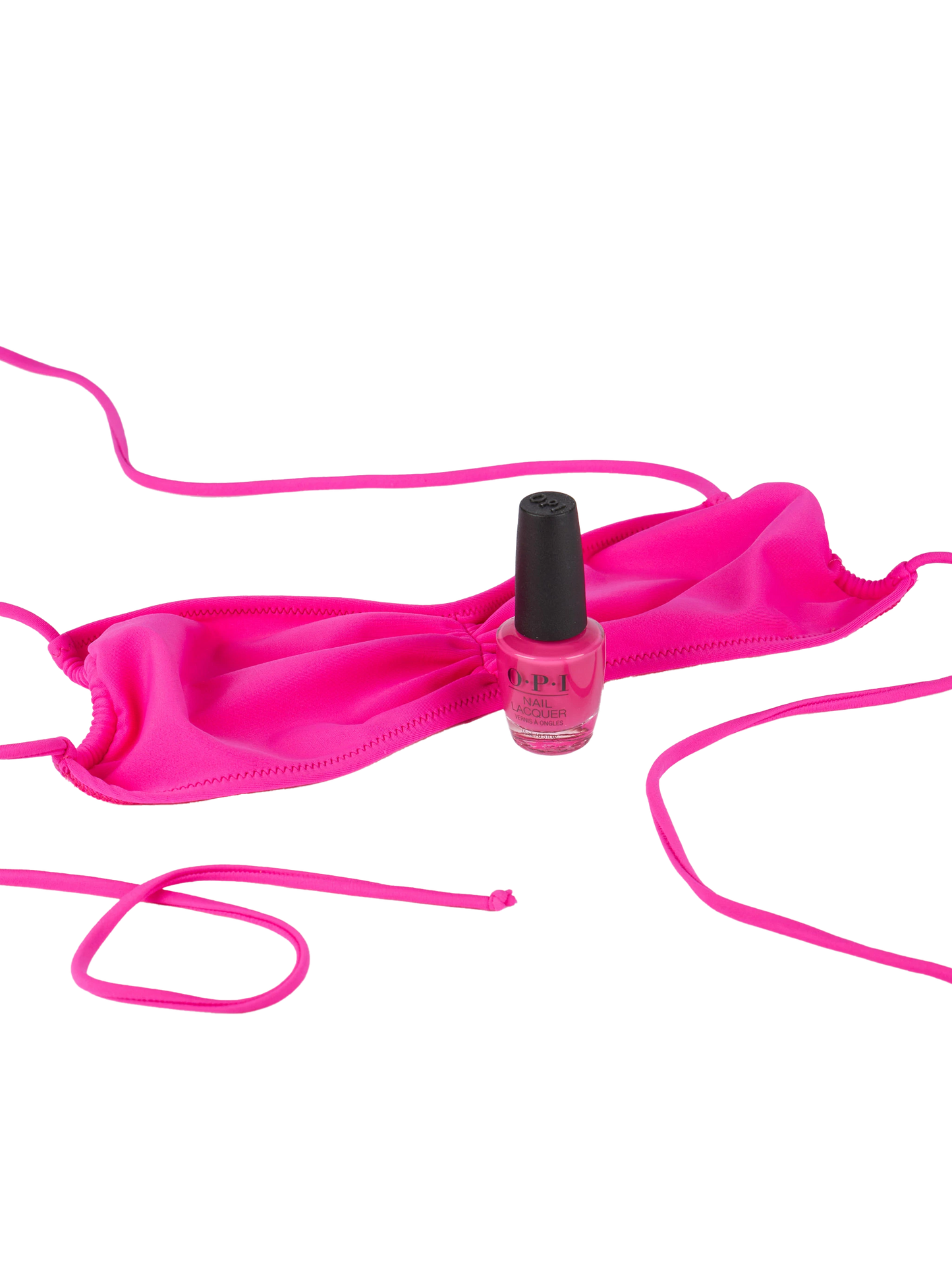 Woman fuchsia bandeau bikini - MC2 Saint Barth