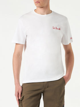 Man cotton t-shirt with Bart angel print | THE SIMPSONS SPECIAL EDITION - MC2 Saint Barth