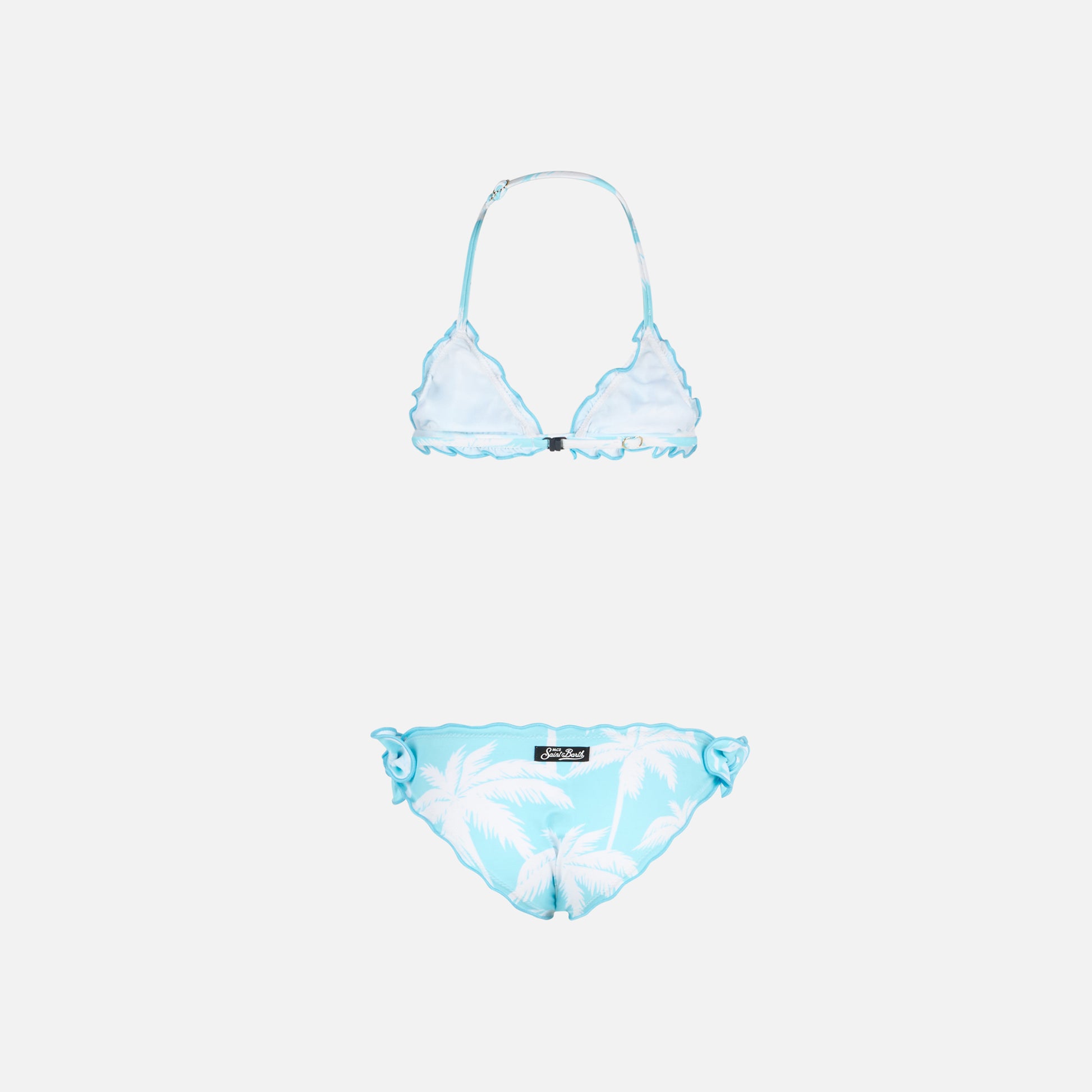 Girl bikini with palms print - MC2 Saint Barth