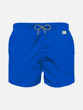 Boy bluette swim shorts | PANTONE® SPECIAL EDITION - MC2 Saint Barth