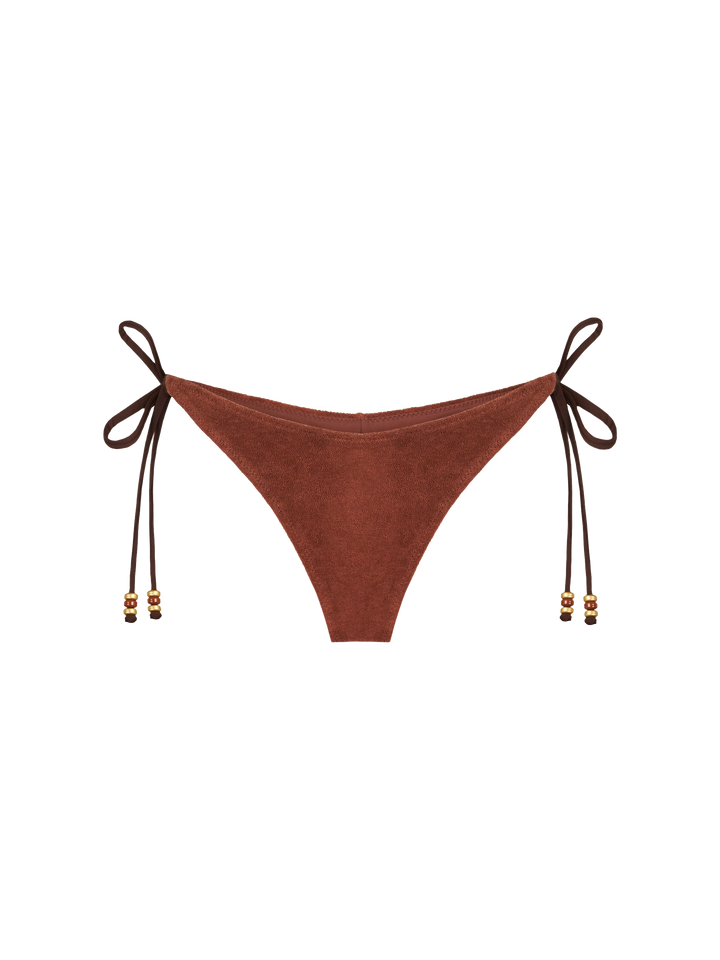 Woman terry cheeky swim briefs - MC2 Saint Barth