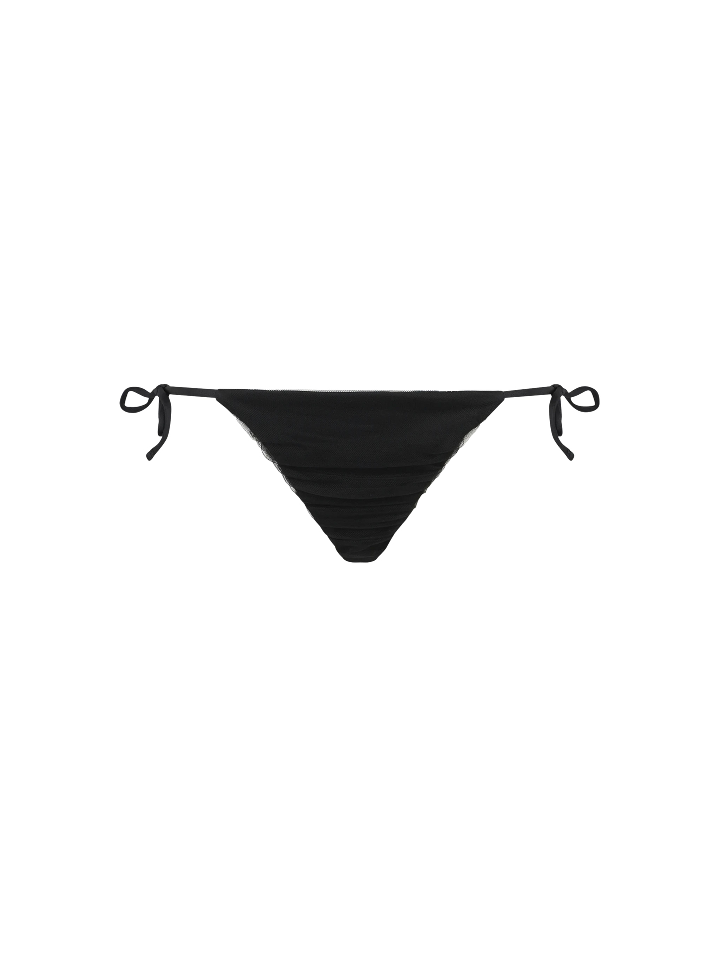 Black swim briefs with tulle - MC2 Saint Barth
