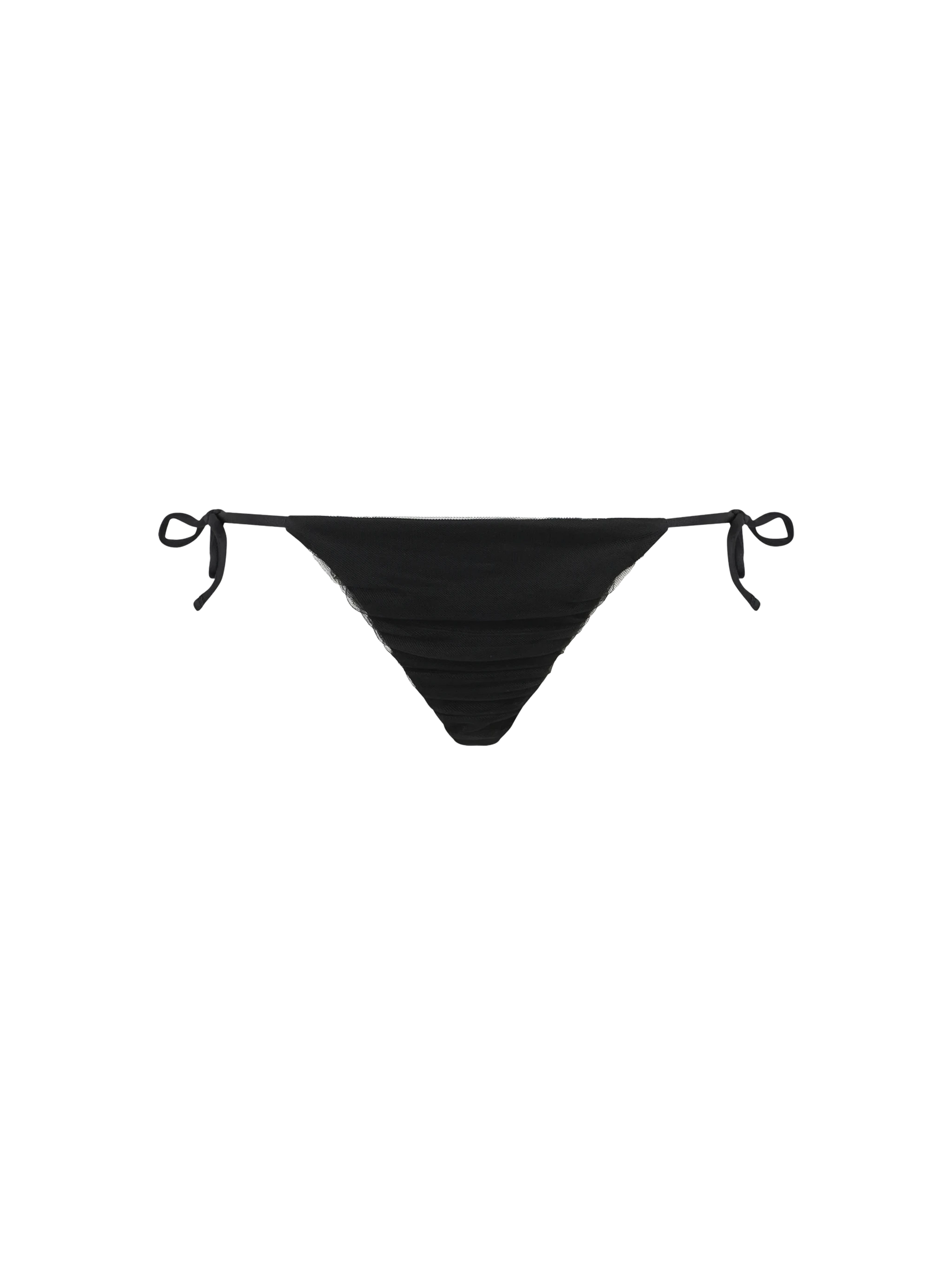 Black swim briefs with tulle - MC2 Saint Barth
