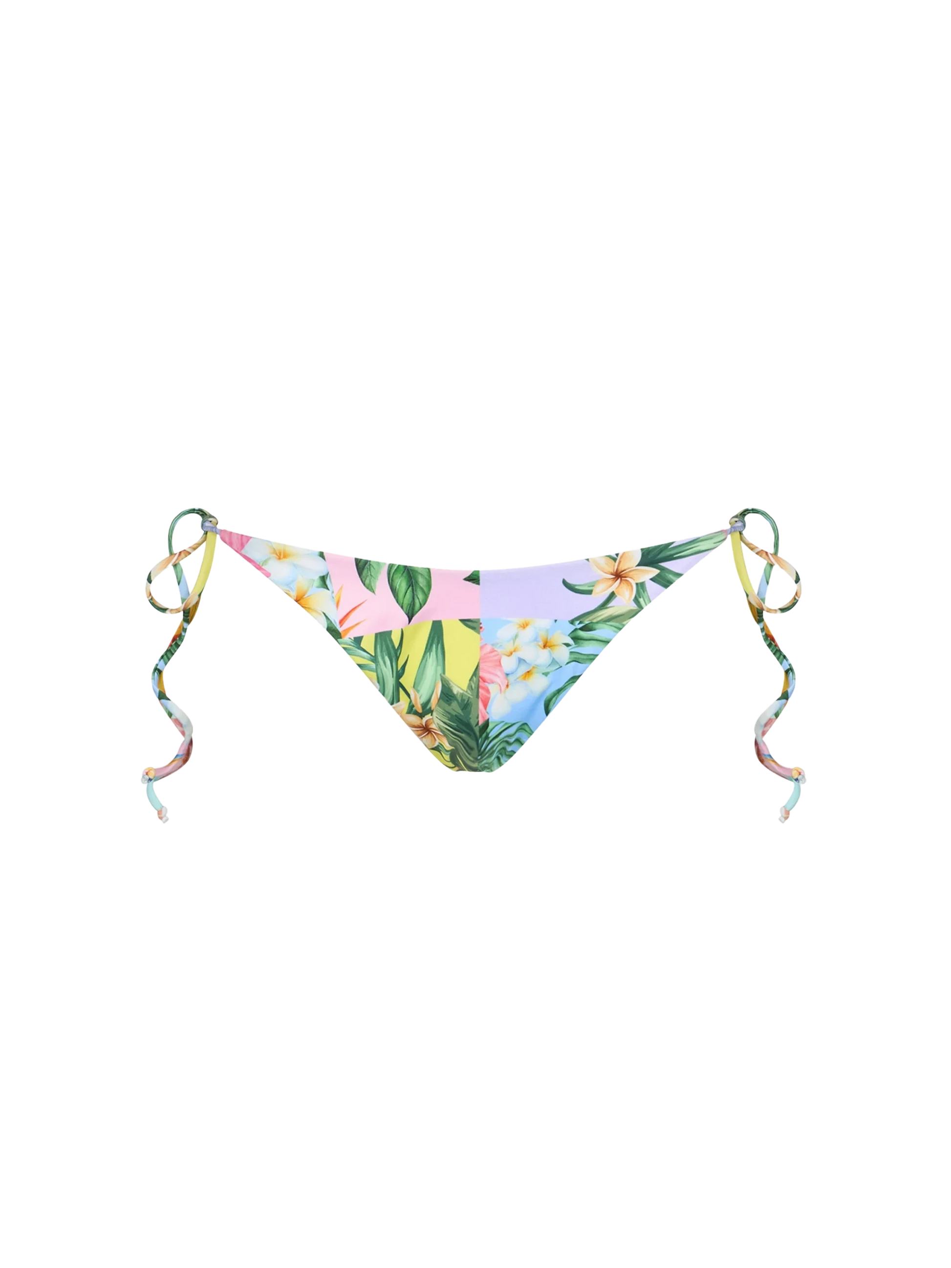 Patch flower print swim briefs - MC2 Saint Barth