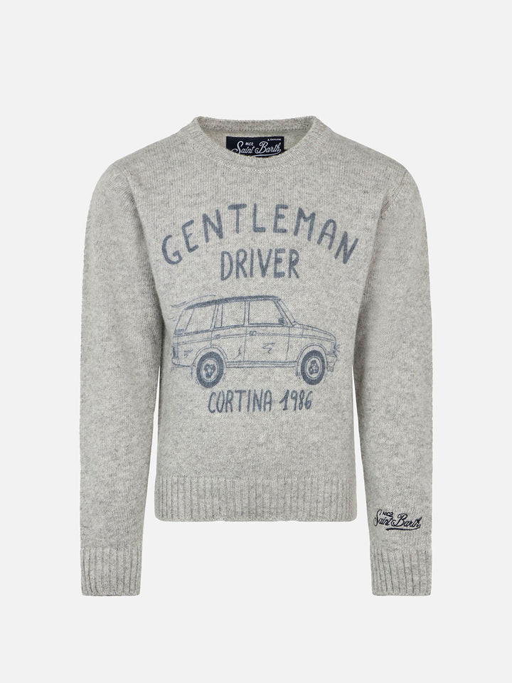 Boy sweater Gentlemen Driver - Cortina 1986 - MC2 Saint Barth