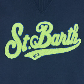 Boy cotton sweatshirt with St. Barth terry patch - MC2 Saint Barth
