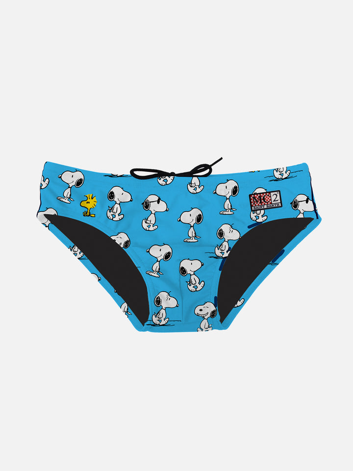 Boy swim briefs with Snoopy print | SNOOPY - PEANUTS™ SPECIAL EDITION - MC2 Saint Barth