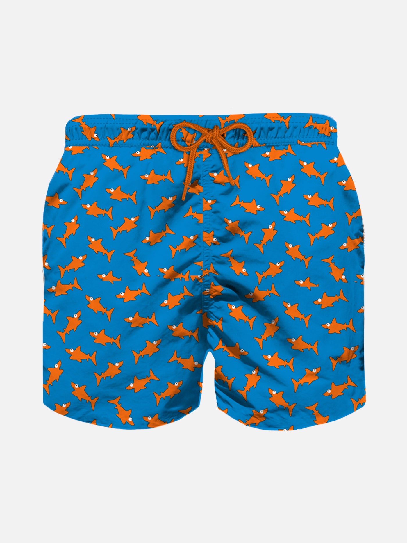 Boy swim shorts with sharks print - MC2 Saint Barth
