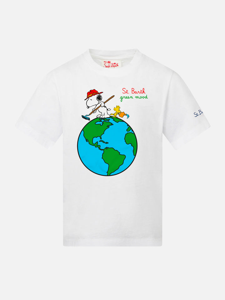 Boy cotton t-shirt with Snoopy print | SNOOPY - PEANUTS™ SPECIAL EDITION - MC2 Saint Barth