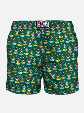 Badeshorts für Herren mit Fußballaufdruck