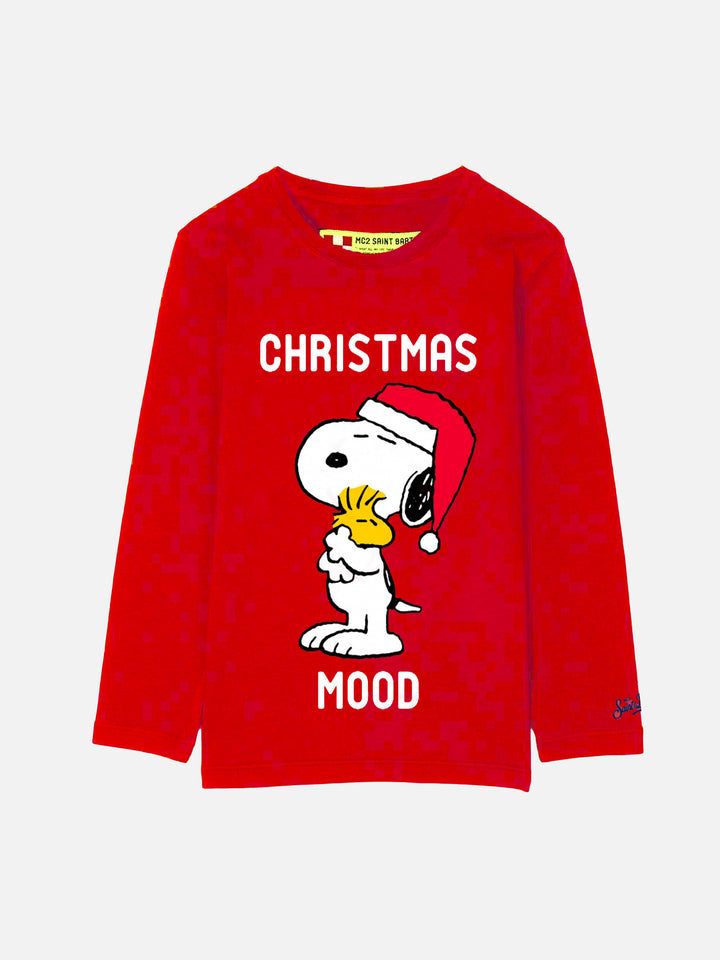 T-shirt boy christmas Snoopy version print | Peanuts™ Special Edition - MC2 Saint Barth