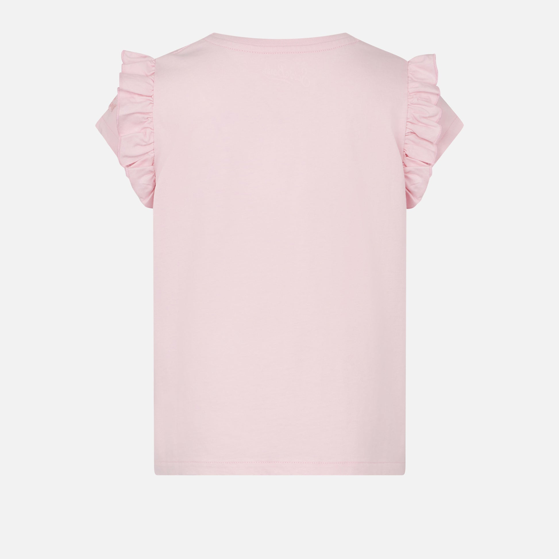 Girl t-shirt with Cocca di mamma embroidery - MC2 Saint Barth