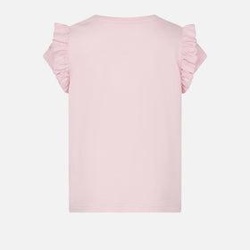 Girl t-shirt with Cocca di mamma embroidery - MC2 Saint Barth