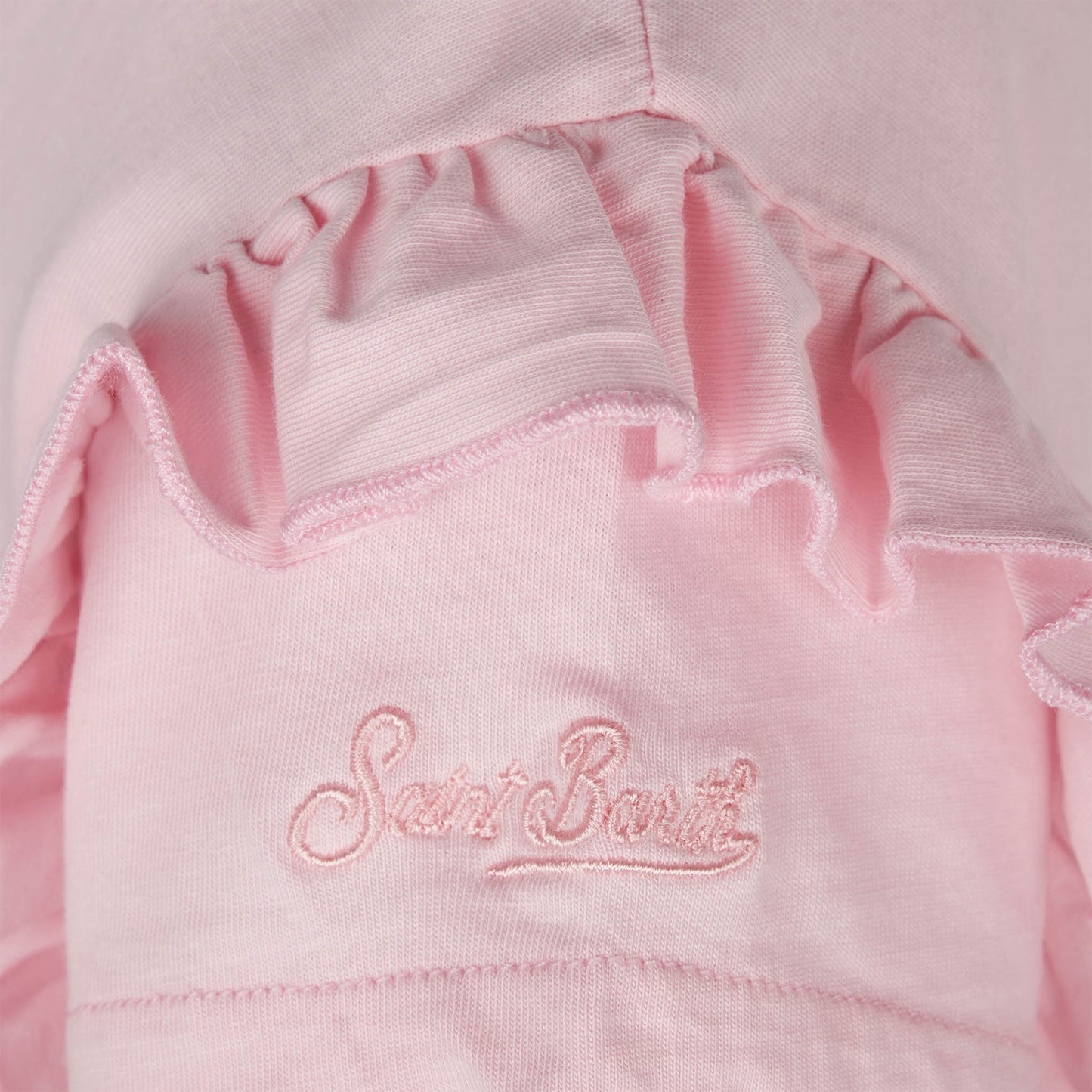 Girl t-shirt with Cocca di mamma embroidery - MC2 Saint Barth