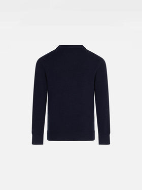 Boy sweater with Courmayeur jacquard - MC2 Saint Barth