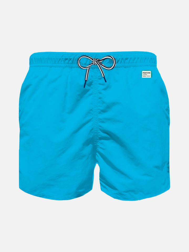 Boy light blue swim shorts | PANTONE® SPECIAL EDITION - MC2 Saint Barth
