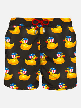 Light fabric man swim shorts bikers ducky - MC2 Saint Barth