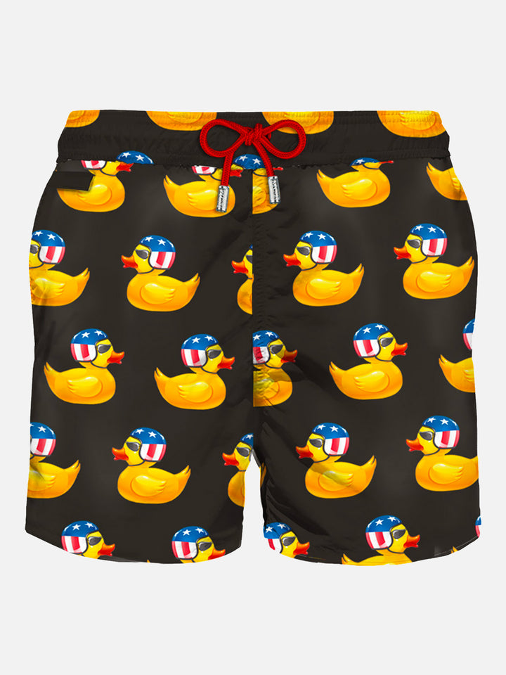 Light fabric man swim shorts bikers ducky - MC2 Saint Barth