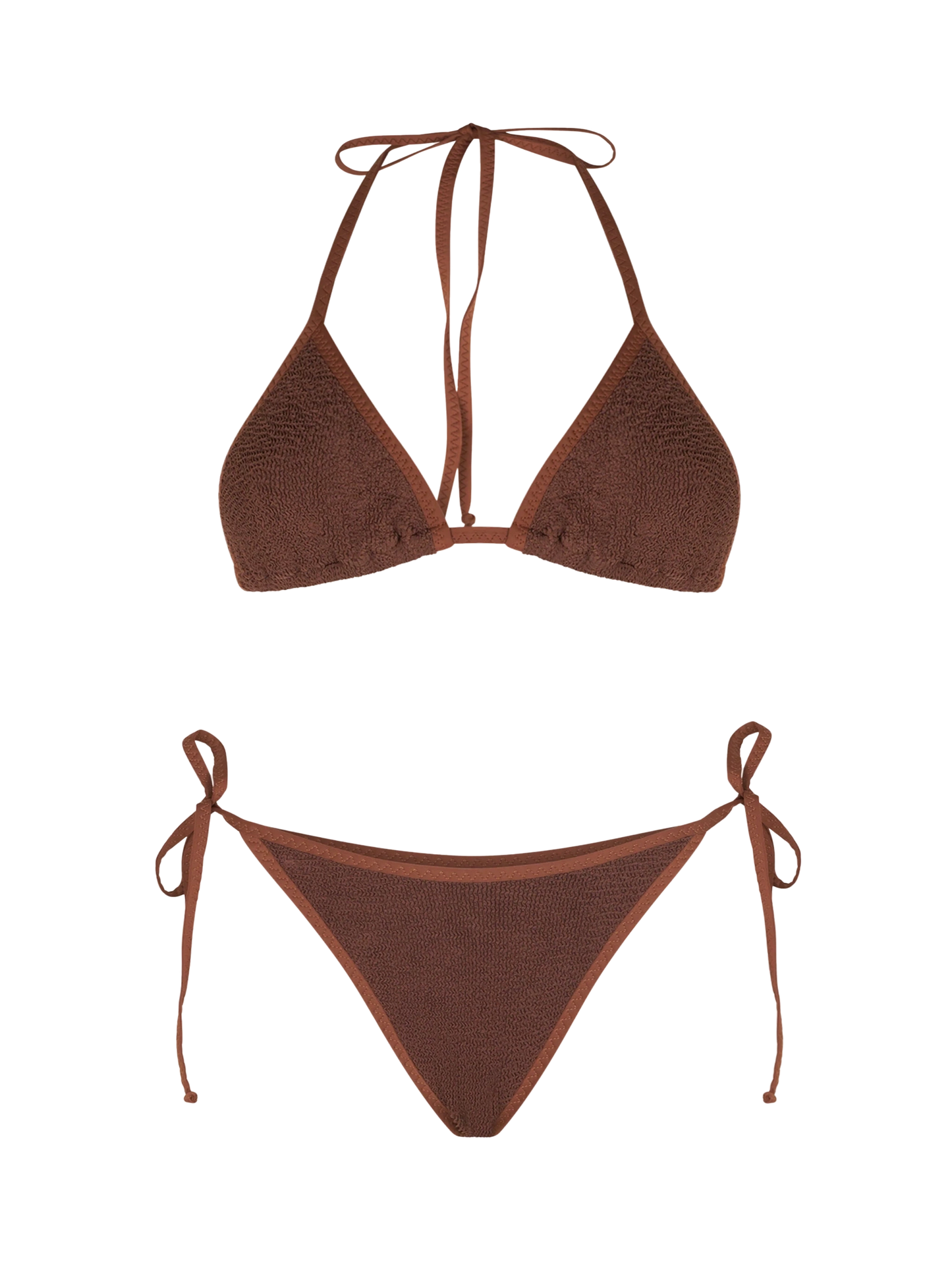 Woman crinkle triangle bikini - MC2 Saint Barth