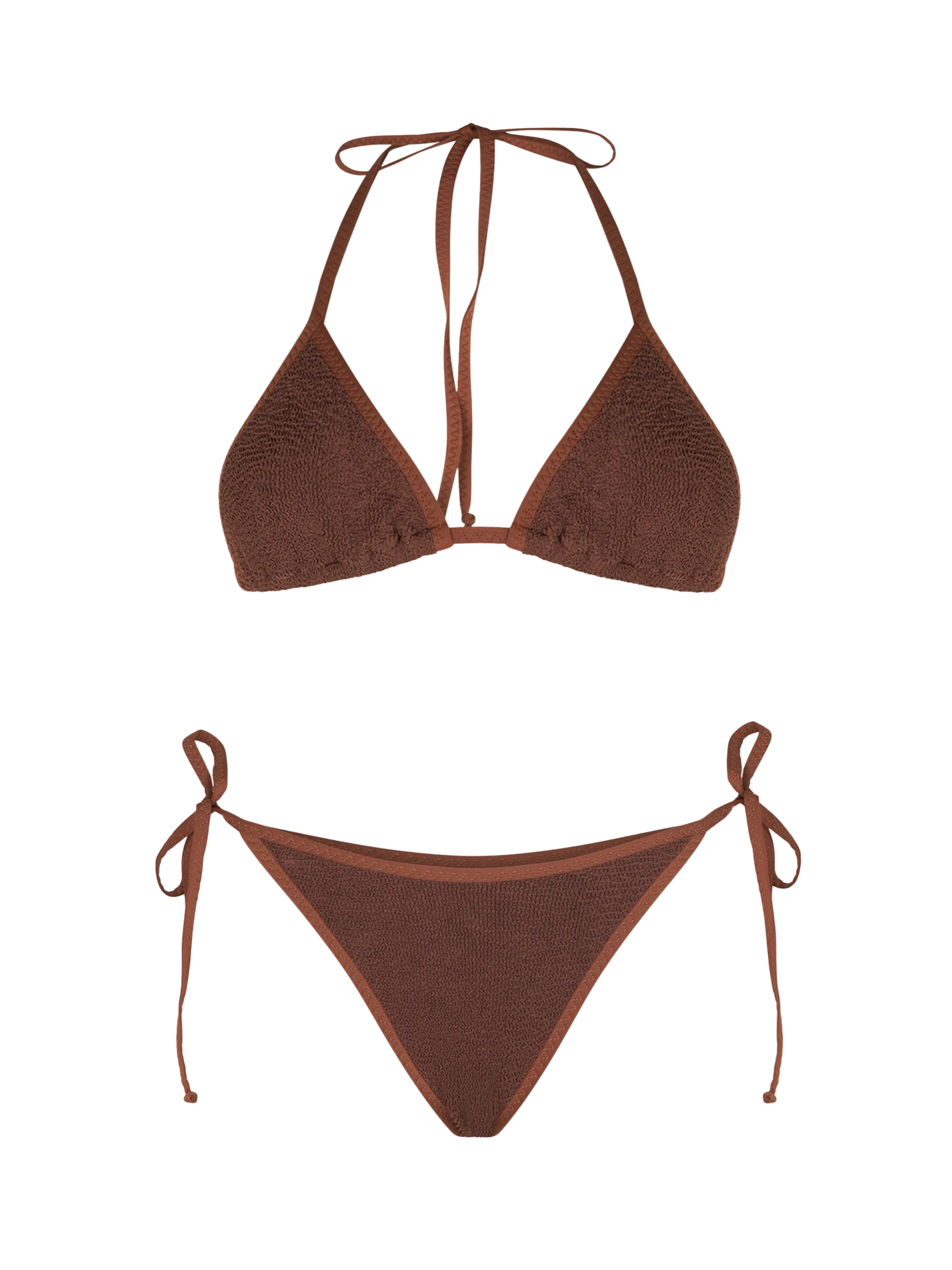 Woman crinkle triangle bikini - MC2 Saint Barth