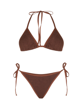 Woman crinkle triangle bikini - MC2 Saint Barth