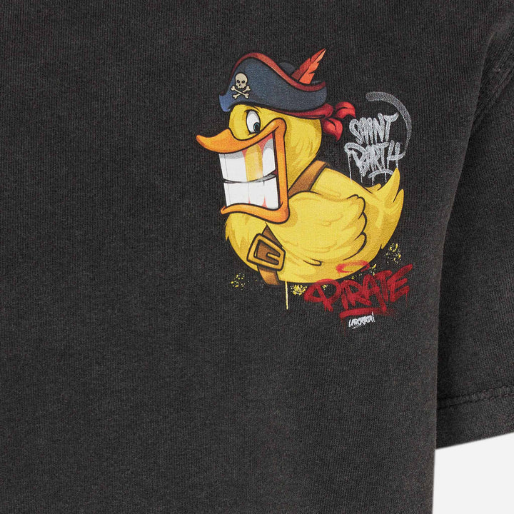 Boy cotton t-shirt with Crypto duck | CRYPTO PUPPETS® SPECIAL EDITION - MC2 Saint Barth