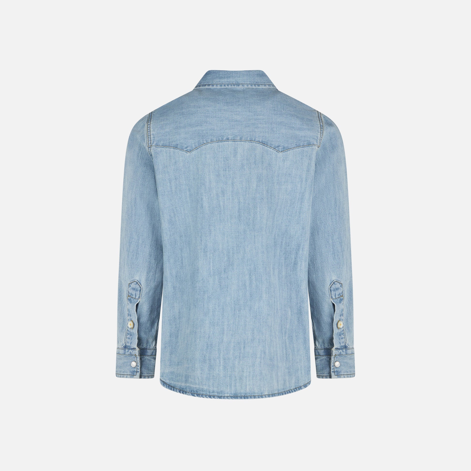 Boy denim linen shirt - MC2 Saint Barth