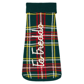 Dog sweater with tartan jacquard - MC2 Saint Barth